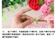 鉤康乃馨教程詳細教程-康乃馨鉤針編織教程-大智網匯