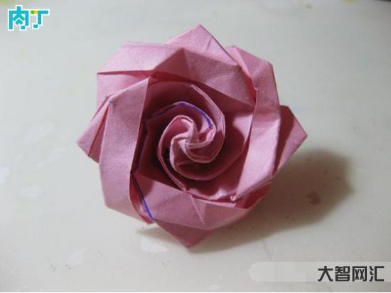 折紙玫瑰教程圖片教程