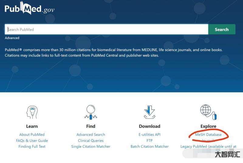 pubmed官網
