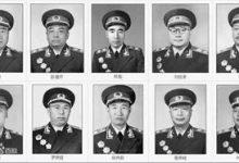 開國十大將軍排名-57位開國上將排名-大智網匯
