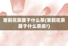 茉莉花茶屬于什么茶-茉莉花茶屬于什么茶類?-大智網匯