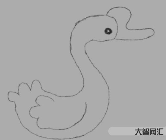 鵝的簡(jiǎn)筆畫(huà)怎么畫(huà)