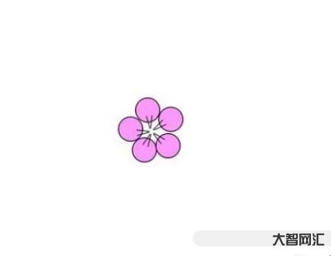 桃花簡筆畫怎么畫