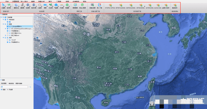 google地球在線-怎么一次性下載谷歌地球的全球高程DEM數據 google地球在線-怎么一次性下載谷歌地球的全球高程DEM數據