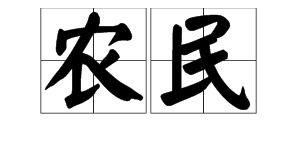 農民的拼音